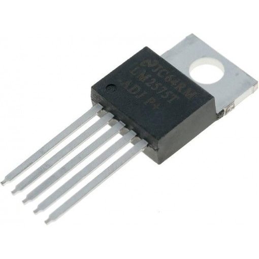LM2575T-ADJG; PMIC; DC/DC converter; Uoper: 4.75÷40V; Uout: 1.23÷37V; TO220-5; ON SEMICONDUCTOR