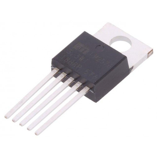 LM2576-3.3WT; PMIC; DC/DC converter; Uoper: 4÷40V; Uout: 3.3V; TO220-5; buck; MICROCHIP TECHNOLOGY