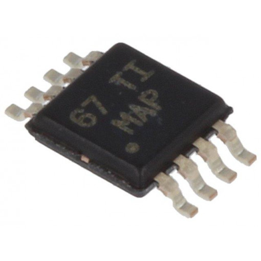 LM2903DGKR; Comparator; universal; 2÷30V; SMT; VSSOP8; Comparators: 2; 20nA; TEXAS INSTRUMENTS