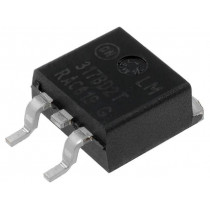 LM317BD2TG; IC: voltage regulator; linear,adjustable; 1.2÷37V; 1.5A; D2PAK; ON SEMICONDUCTOR