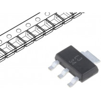 LM317DCY; IC: voltage regulator; linear,adjustable; 1.25÷37V; 1.5A; SOT223; TEXAS INSTRUMENTS