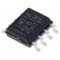 LM318D; Operational amplifier; 15MHz; Channels: 1; SO8; TEXAS INSTRUMENTS