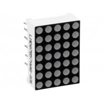 LMD07057AUE-101B-02; Display: LED; matrix; 5x7; red; 10.2mcd; cathode; 17.8x12.7mm; WENRUN LMD07057AUE-101B-02; Display: LED; matrix; 5x7; red; 10.2mcd; cathode; 17.8x12.7mm; WENRUN