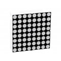 LMD15088AUE-101B-02; Display: LED; matrix; 8x8; red; 15mcd; cathode; 37.9x37.9mm; WENRUN