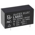 LMR1-9D; Relay: electromagnetic; SPDT; Ucoil: 9VDC; 12A/250VAC; 12A/30VDC; Recoy/RAYEX ELECTRONICS