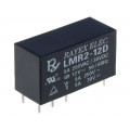 LMR2-12D; Relay: electromagnetic; DPDT; Ucoil: 12VDC; 5A/250VAC; 5A/30VDC; Recoy/RAYEX ELECTRONICS