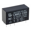 LMR2-24D; Relay: electromagnetic; DPDT; Ucoil: 24VDC; 5A/250VAC; 5A/30VDC; Recoy/RAYEX ELECTRONICS