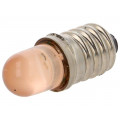 LO-E10-230AC; LED lamp; orange; E10; 230VAC; 150÷170mcd; POLAM-ELTA LO-E10-230AC; LED lamp; orange; E10; 230VAC; 150÷170mcd; POLAM-ELTA