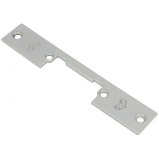 909G; Frontal plate; Mat: steel; Application: for electromagnetic lock; LOCKPOL