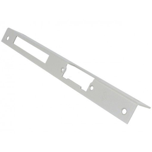 913G; Frontal plate; V: angular,right; Mat: steel; Colour: grey; LOCKPOL