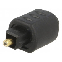 CA1016; Connector: fiber optic; adapter,plug/socket; optical (Toslink); LOGILINK