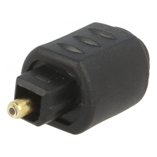 CA1016; Connector: fiber optic; adapter,plug/socket; optical (Toslink); LOGILINK