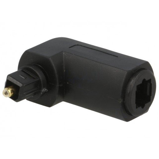 CA1017; Connector: fiber optic; adapter,plug/socket; optical (Toslink); LOGILINK