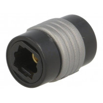 CA1018; Connector: fiber optic; socket,coupler; optical (Toslink); LOGILINK