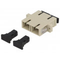 FA01SC2; Connector: fiber optic; socket,coupler; multi mode duplex (MM); LOGILINK