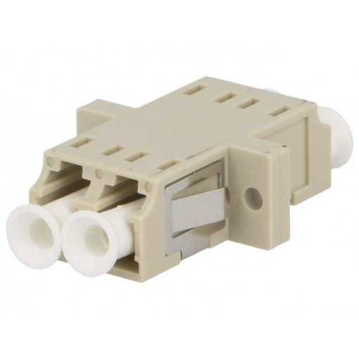 FA02LC2; Connector: fiber optic; socket,coupler; multi mode duplex (MM); LOGILINK