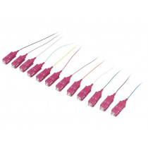 FL4SC02; Connector: fiber optic; patchcord; both sides,SC; snap fastener; LOGILINK