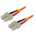 FP2SC05; Connector: fiber optic; patchcord; multi mode duplex (MM); male; LOGILINK FP2SC05; Connector: fiber optic; patchcord; multi mode duplex (MM); male; LOGILINK