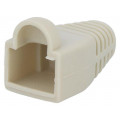 MP0005; RJ45 plug boot; 5.8mm; Colour: grey; LOGILINK