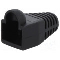 MP0006; RJ45 plug boot; 5.8mm; Colour: black; LOGILINK