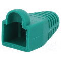 MP0007; RJ45 plug boot; 5.8mm; Colour: green; LOGILINK