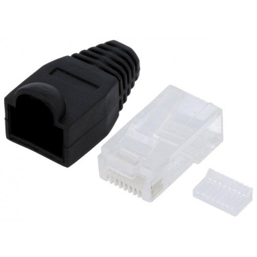 MP0024; Plug; RJ45; PIN: 8; Cat: 6; with protection,unshielded; Layout: 8p8c; LOGILINK