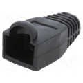 MP0064; RJ45 plug boot; 6.5mm; Colour: black; LOGILINK MP0064; RJ45 plug boot; 6.5mm; Colour: black; LOGILINK