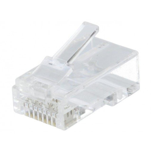 MP0071; Plug; RJ45; Cat: 6a; unshielded; gold-plated; Layout: 8p8c; straight; LOGILINK MP0071; Plug; RJ45; Cat: 6a; unshielded; gold-plated; Layout: 8p8c; straight; LOGILINK