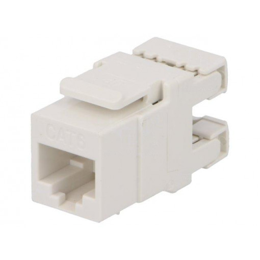 NK4005; Socket; RJ45; PIN: 8; Cat: 6; unshielded,Keystone; Layout: 8p8c; IDC; LOGILINK