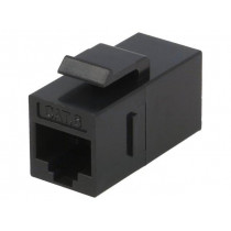 NK4012; Socket; coupler; Cat: 6; unshielded,Keystone; Layout: 8p8c; LOGILINK