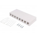 NK4035; Socket; RJ45 housing; unshielded,Keystone; Colour: white; female; LOGILINK