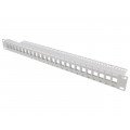NK4044; Patch panel; Keystone; Colour: grey; Number of ports: 24; LOGILINK