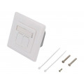 NP0024V; Socket; RJ45; Cat: 6; shielded,double; Layout: 8p8c; 22AWG÷24AWG; LOGILINK