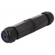 NP0080; Socket; coupler; Cat: 6; shielded; Layout: 8p8c; RJ45 socket x2; LOGILINK