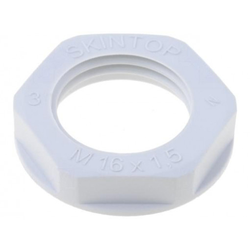 53119210; Nut; M16; halogen free; polyamide; UL94V-0; 22mm; grey; -20÷100°C; LAPP KABEL