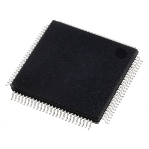 LPC1766FBD100; ARM microcontroller; SRAM: 64kB; LQFP100; 2.4÷3.6VDC; Flash: 256kB; NXP
