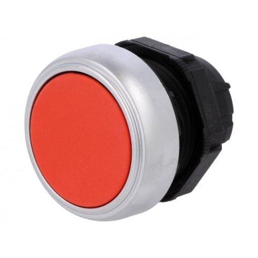LPCB104; Switch: push-button; Stabl.pos: 1; 22mm; red; Illumin: none; IP66; LOVATO ELECTRIC
