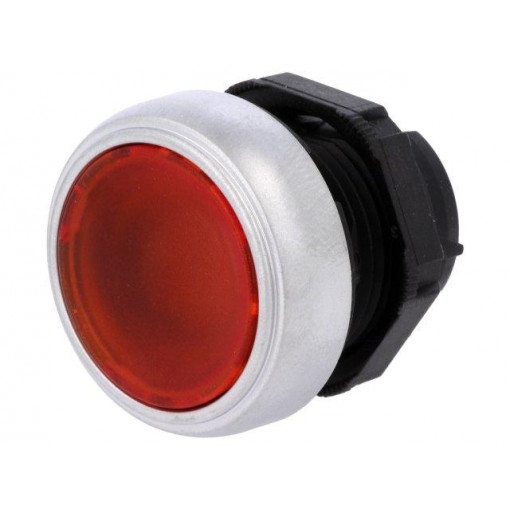LPCBL104; Switch: push-button; Stabl.pos: 1; 22mm; red; IP66; Pushbutton: flat; LOVATO ELECTRIC