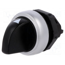 LPCS120; Switch: rotary; Stabl.pos: 2; 22mm; black; Illumin: none; IP66; Pos: 2; LOVATO ELECTRIC