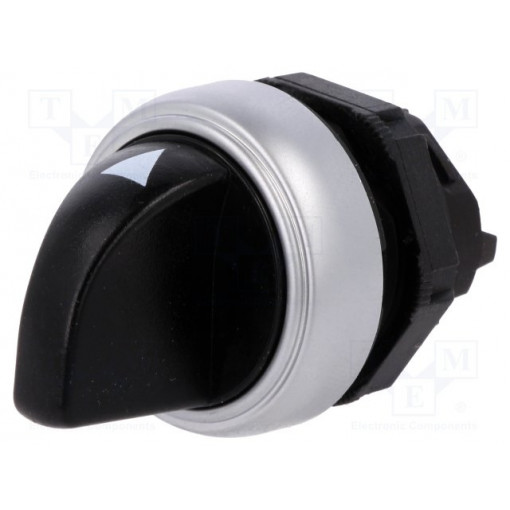 LPCS120; Switch: rotary; Stabl.pos: 2; 22mm; black; Illumin: none; IP66; Pos: 2; LOVATO ELECTRIC