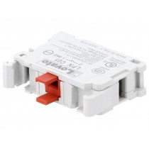 LPXC01; Contact block; 22mm; Platinum; -25÷70°C; front; Contacts: NC; LOVATO ELECTRIC LPXC01; Contact block; 22mm; Platinum; -25÷70°C; front; Contacts: NC; LOVATO ELECTRIC