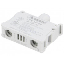 LPXLPB4; Illuminating unit; 22mm; Platinum; -25÷70°C; Illumin: LED; front; LOVATO ELECTRIC