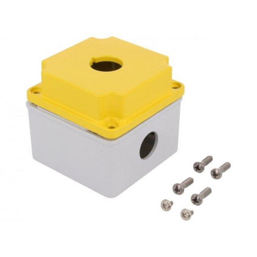 LPZM1A5; Enclosure: for remote controller; X: 80mm; Y: 80mm; Z: 73mm; grey; LOVATO ELECTRIC