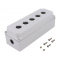 LPZM5A8; Enclosure: for remote controller; X: 80mm; Y: 230mm; Z: 73mm; grey; LOVATO ELECTRIC
