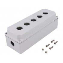 LPZM5A8; Enclosure: for remote controller; X: 80mm; Y: 230mm; Z: 73mm; grey; LOVATO ELECTRIC