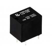 LQ-12S; Relay: electromagnetic; SPDT; Ucoil: 12VDC; 20A; automotive; 6g; Recoy/RAYEX ELECTRONICS