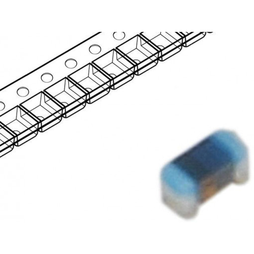 LQW15AN18NJ00D; Inductor: wire; SMD; 0402; 18nH; 370mA; 0.27Ω; Q: 25; ftest: 100MHz; MURATA