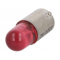 LR-BA9S-230AC; LED lamp; red; BA9S; 230VAC; POLAM-ELTA