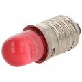 LR-E10-230AC; LED lamp; red; E10; 230VAC; 200÷250mcd; POLAM-ELTA LR-E10-230AC; LED lamp; red; E10; 230VAC; 200÷250mcd; POLAM-ELTA