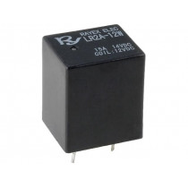 LR2A-12W; Relay: electromagnetic; SPST-NO; Ucoil: 12VDC; 10A/14VDC; toff: 3ms; Recoy/RAYEX ELECTRONICS